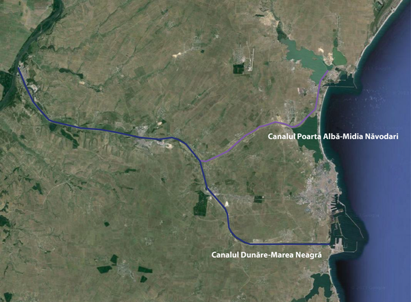 ecluze dunăre marea neagră